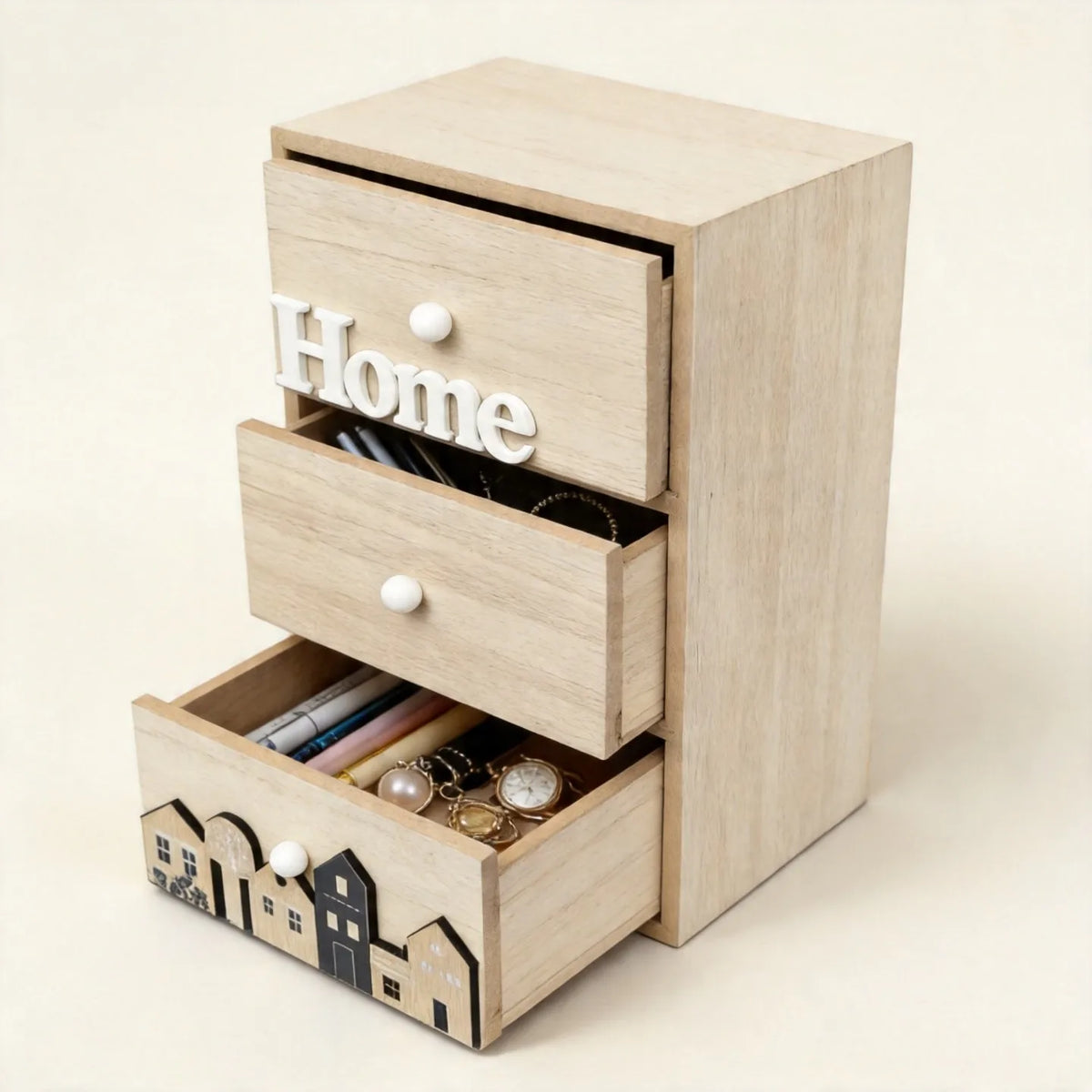 Nordic 3-Drawer Organizer Details